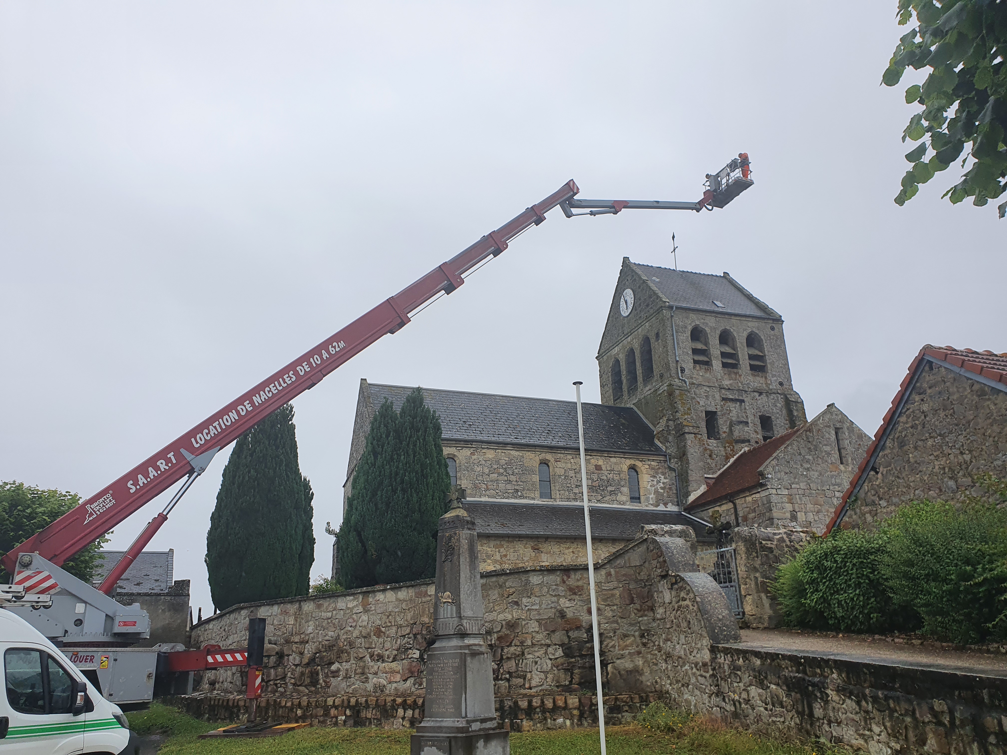 Horloge Eglise à LED 2022 - 0